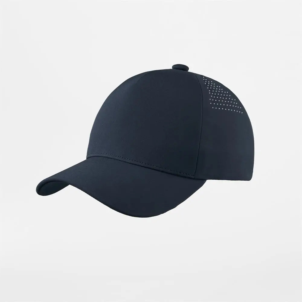 Blank Seamless Bonded Water Repellent Perforated 5 Panel Snapback Golf Hat Wholesale  - 5312