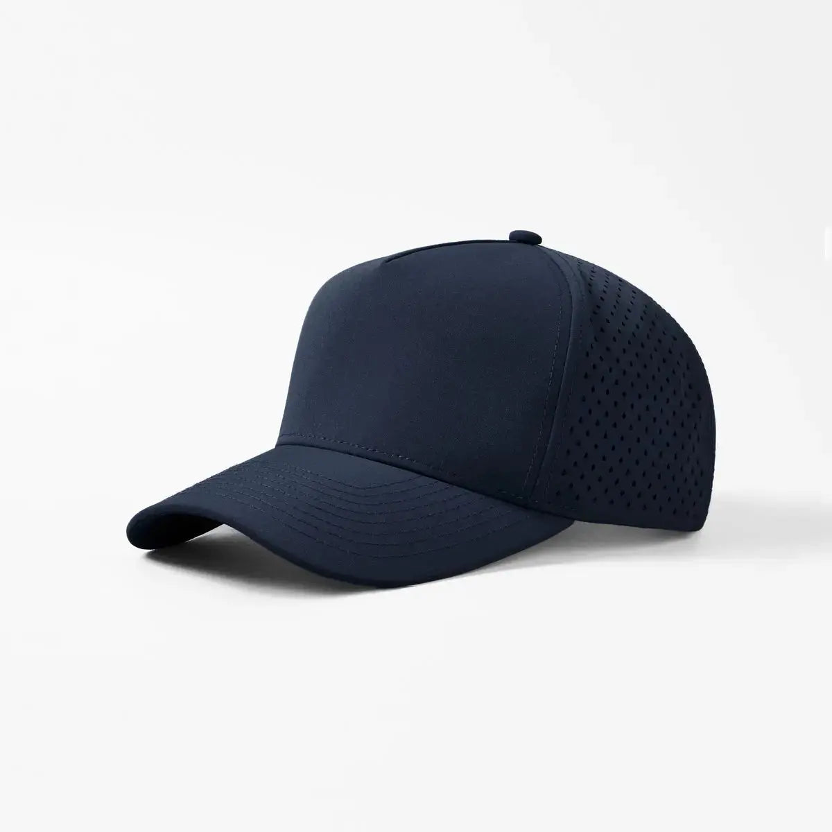 Blank & Custom Youth 5 Panel Perforated Water Repellent Snapback Golf Hat - 5479