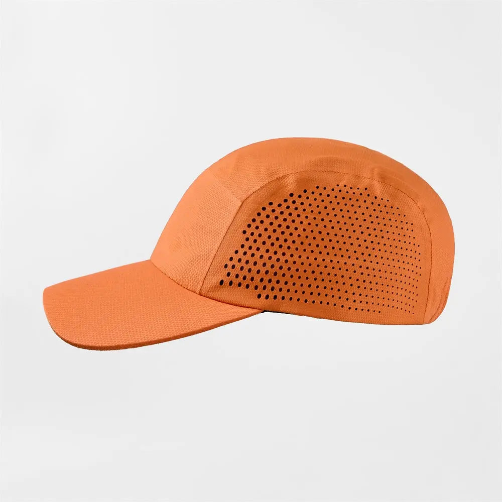 Blank & Custom 5 Panel Seamless Lightweight Perforated Running Cap Wholesale - 5027