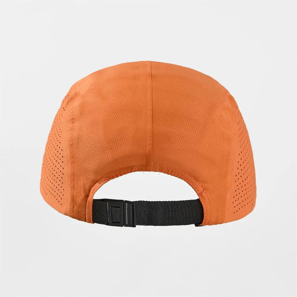 Blank & Custom 5 Panel Seamless Lightweight Perforated Running Cap Wholesale - 5027