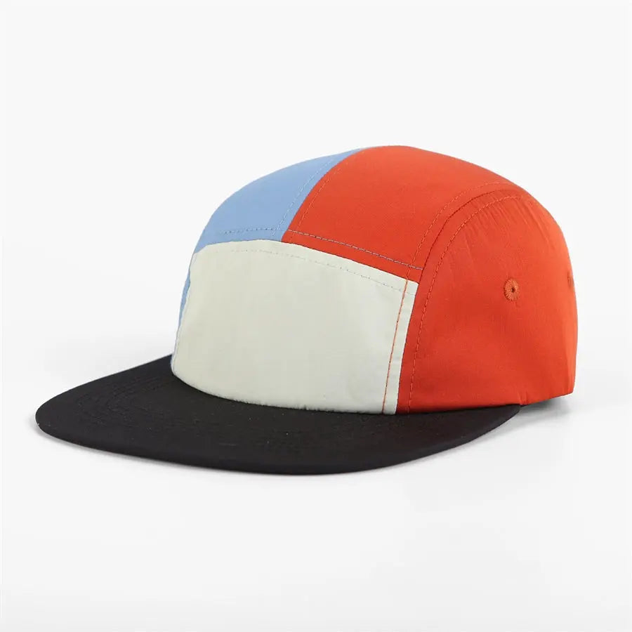 Blank & Custom Low Profile Mixed Color Nylon Camper Cap Wholesale - 6713
