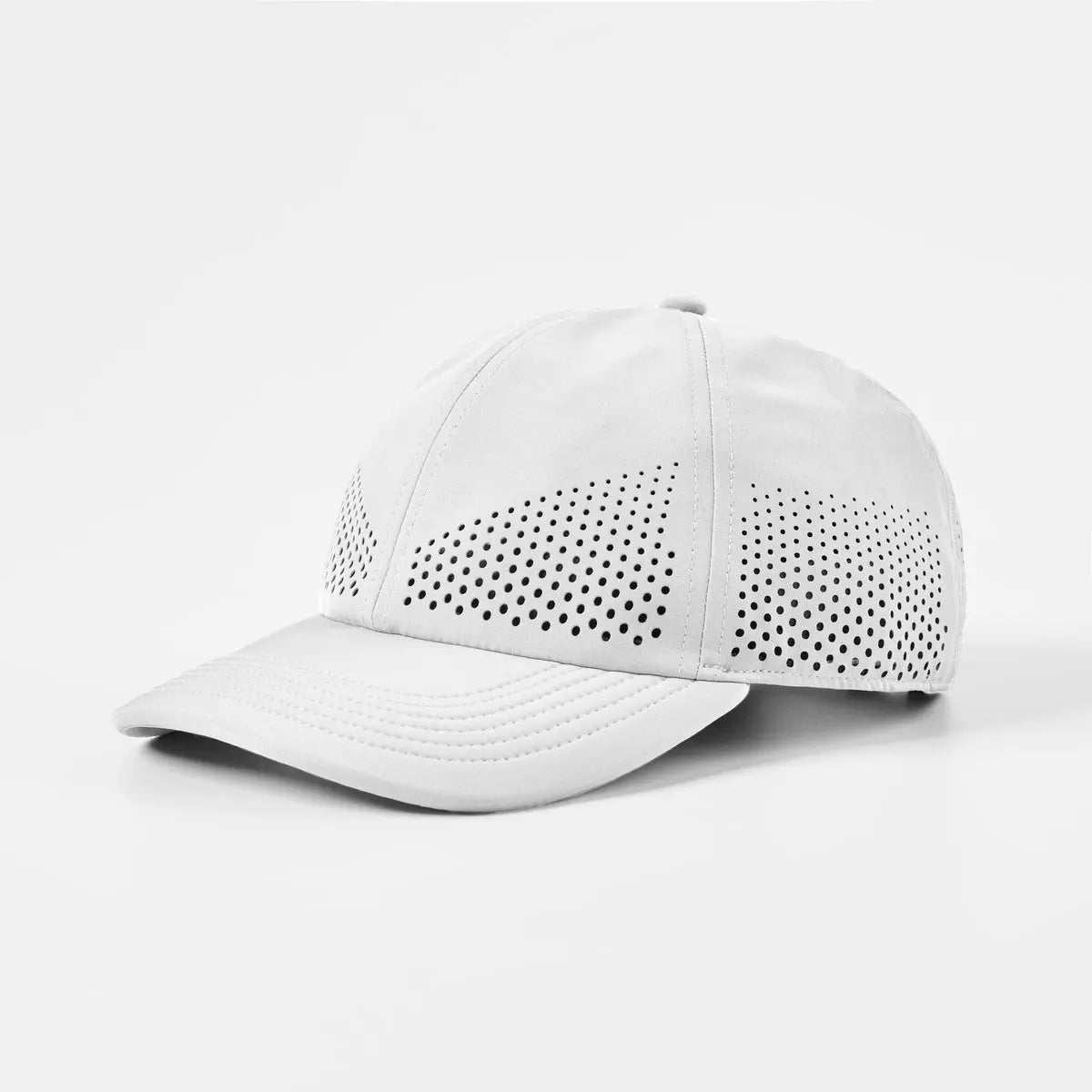 Blank & Custom 6 Panel Perforated Performance Running Hat Wholesale - 6445