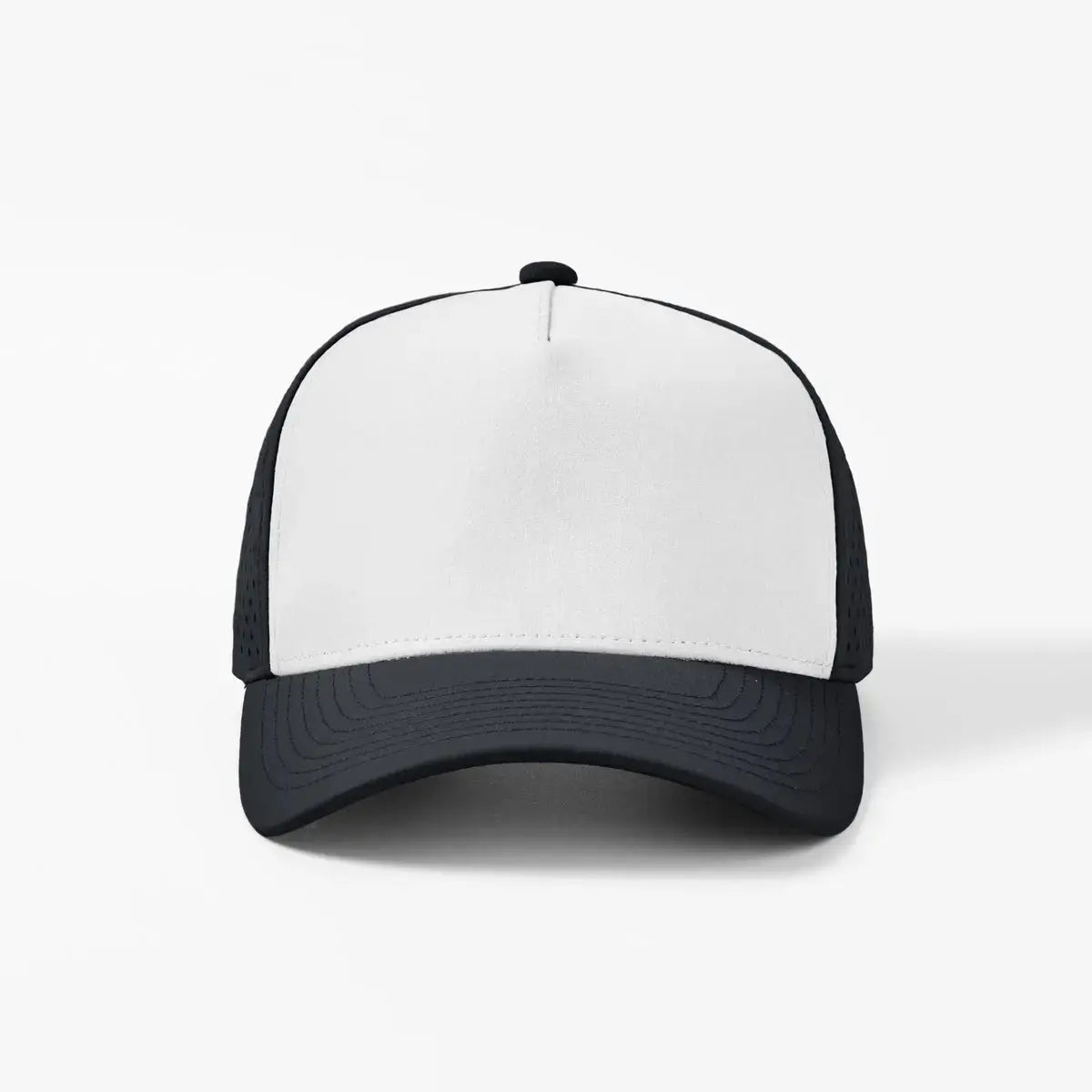 Blank & Custom Youth 5 Panel Perforated Water Repellent Snapback Golf Hat - 5479