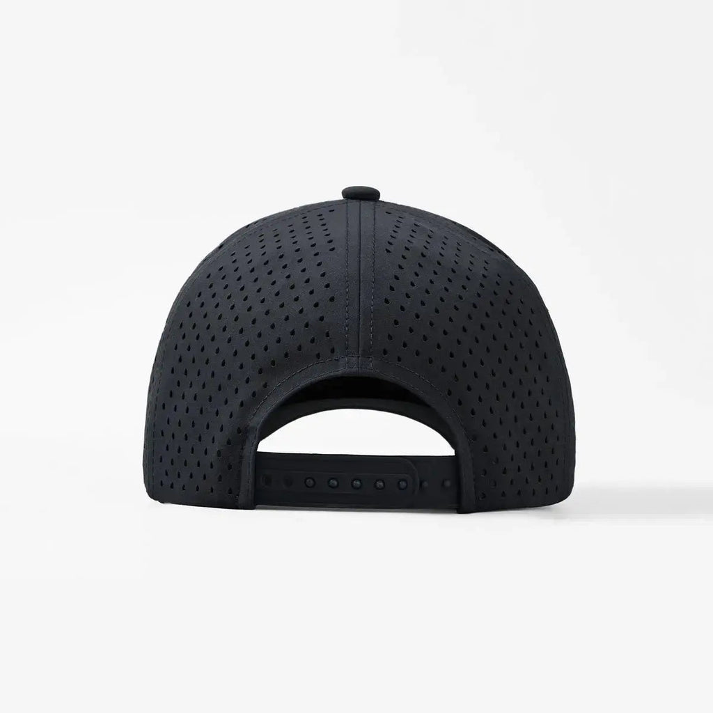 Blank & Custom Youth 5 Panel Perforated Water Repellent Snapback Golf Hat - 5479