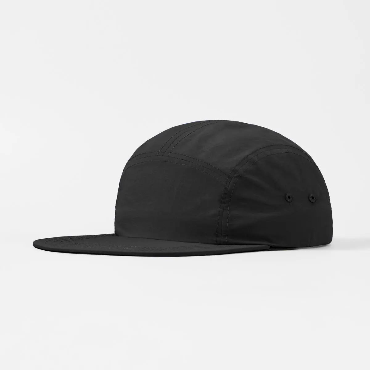 Blank & Custom Large 5 Panel Nylon Water Repellent Camper Hat Wholesale - 6016L