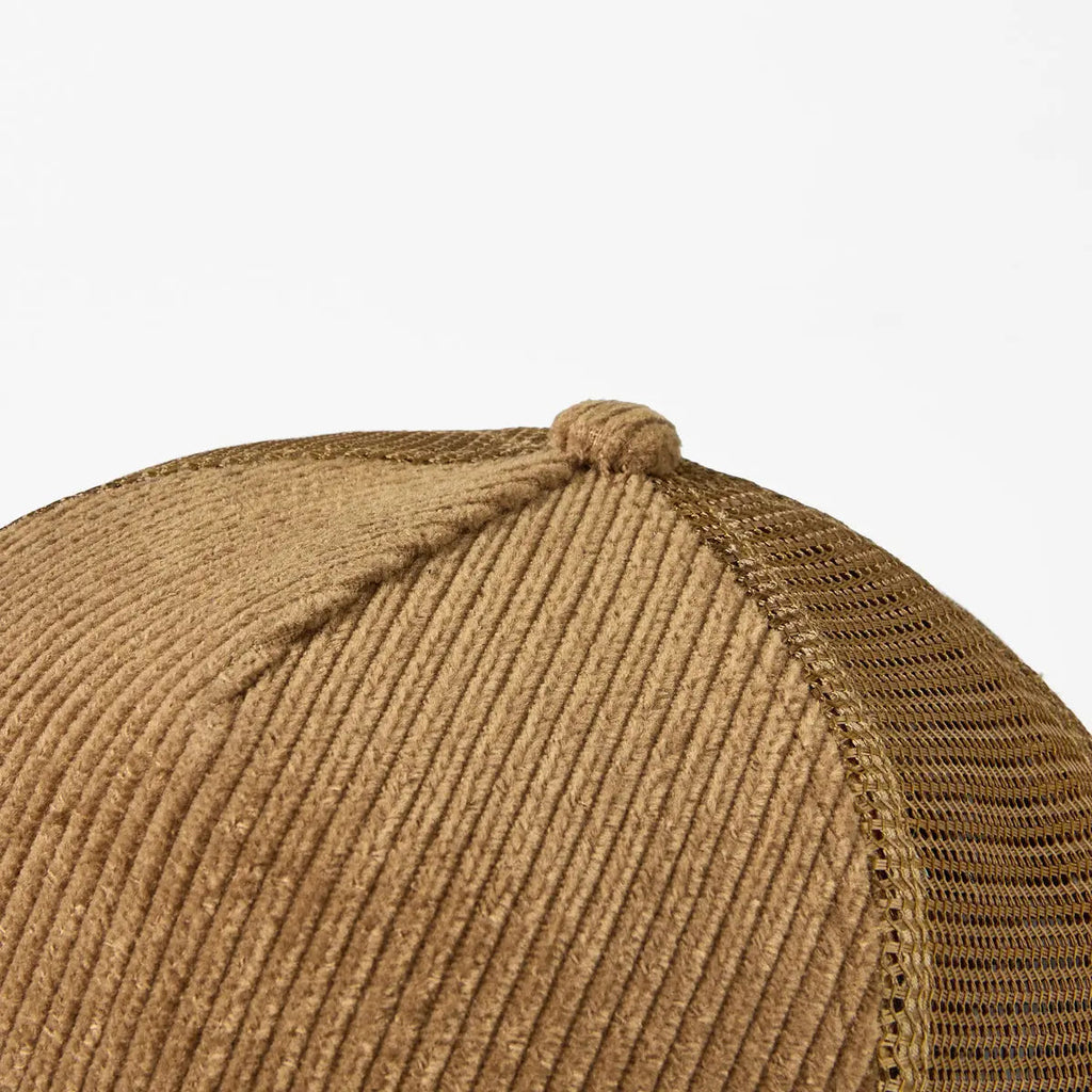 Blank & Custom 5 Panel Corduroy Trucker Hats Wholesale - 5129