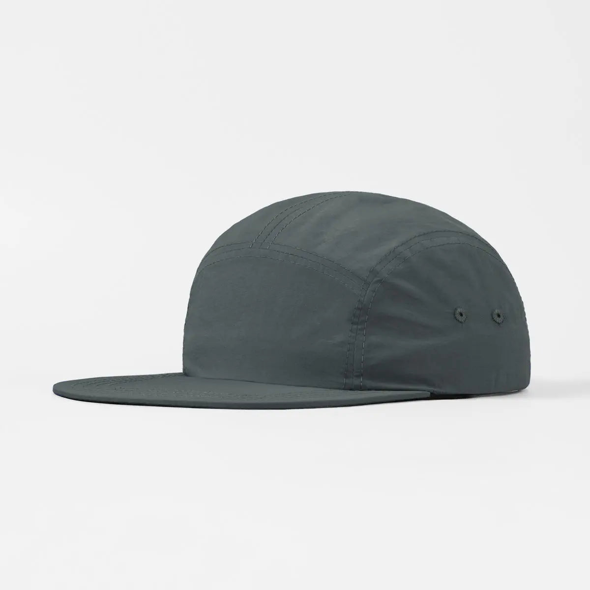 Blank & Custom Large 5 Panel Nylon Water Repellent Camper Hat Wholesale - 6016L
